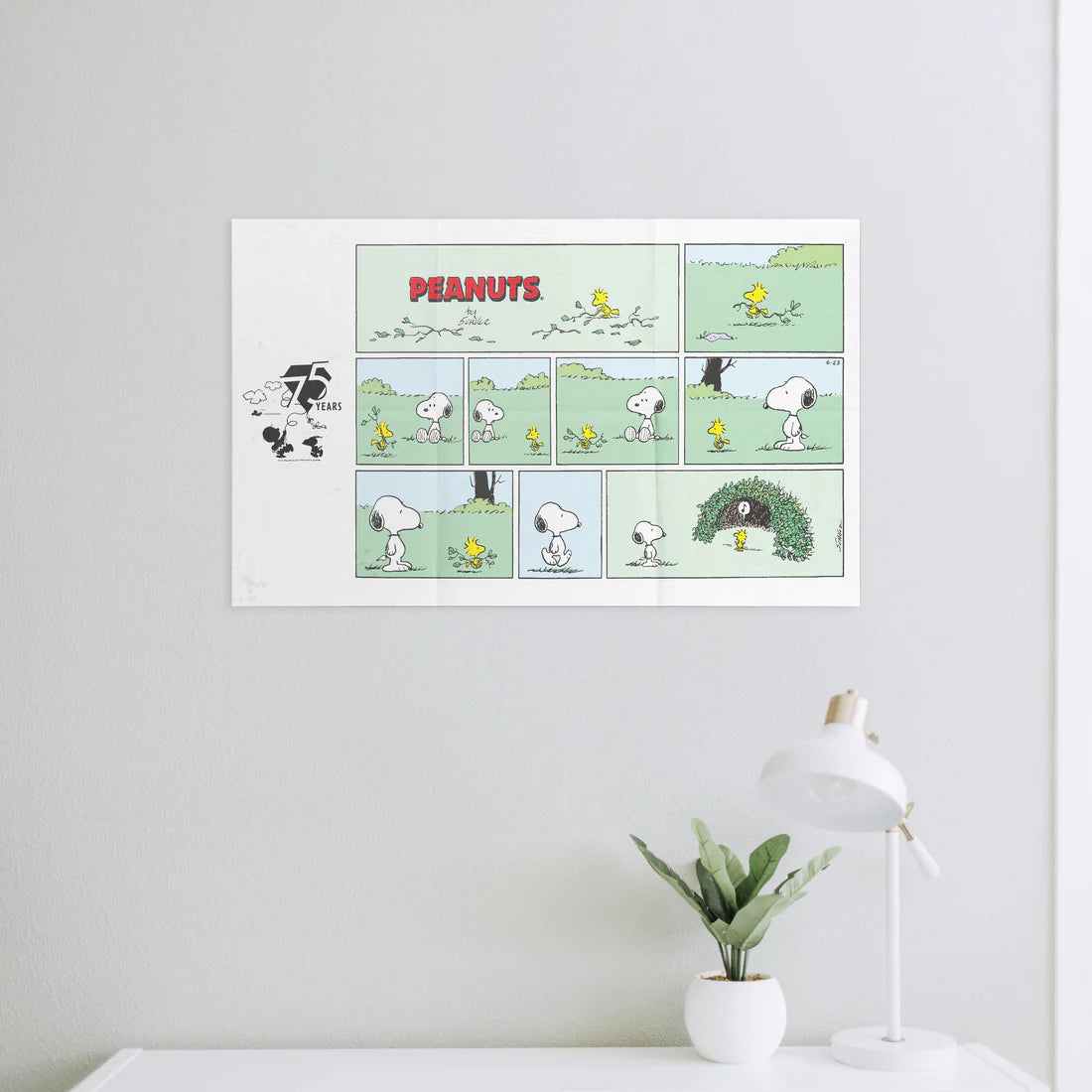 Woodstock 275 pc Peanuts Puzzle By Number Tube