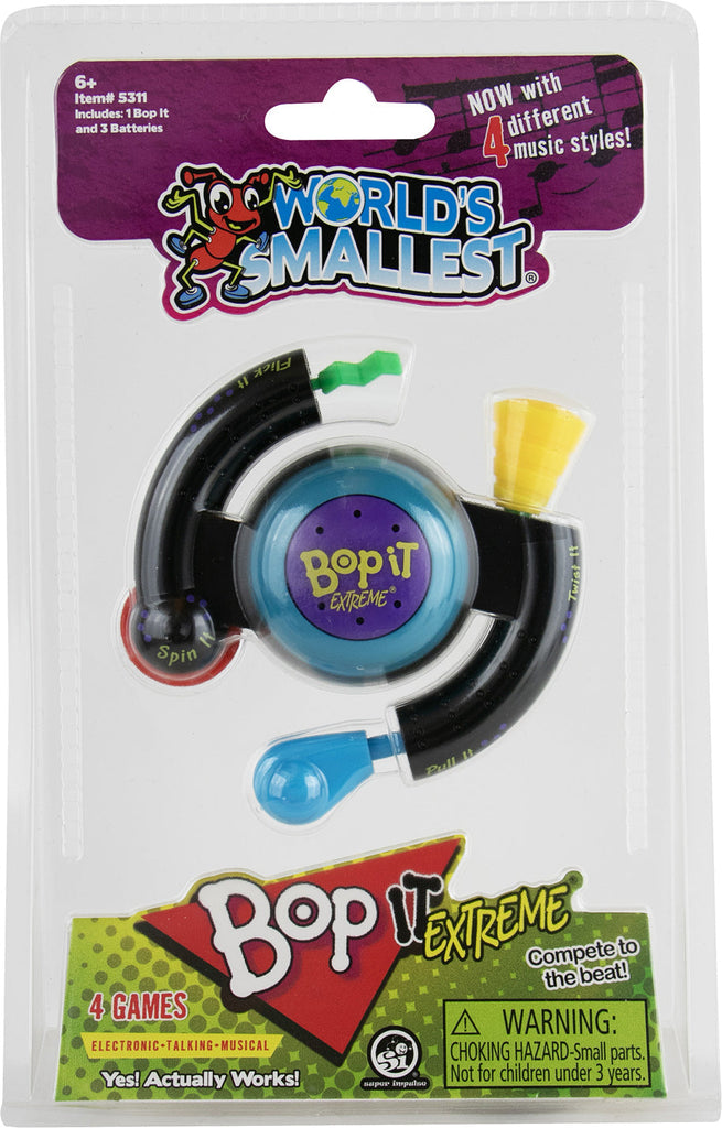 World's Smallest Bop it Extreme — Piccolo Mondo Toys