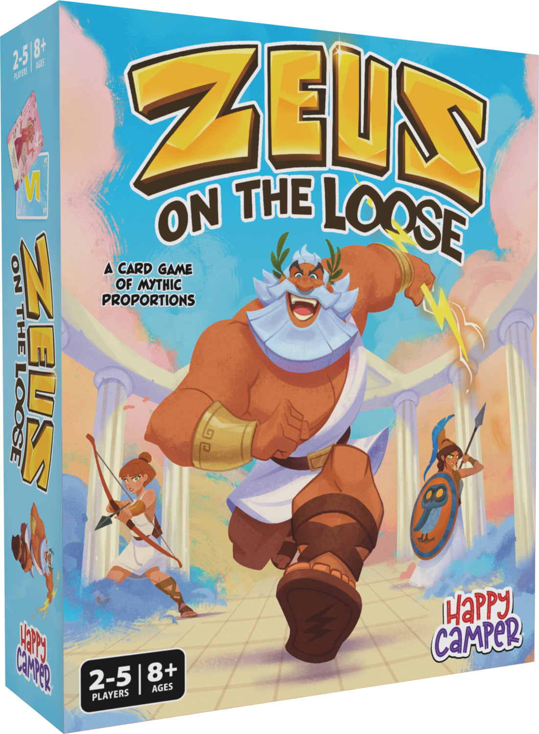 Zeus on the Loose Card Game