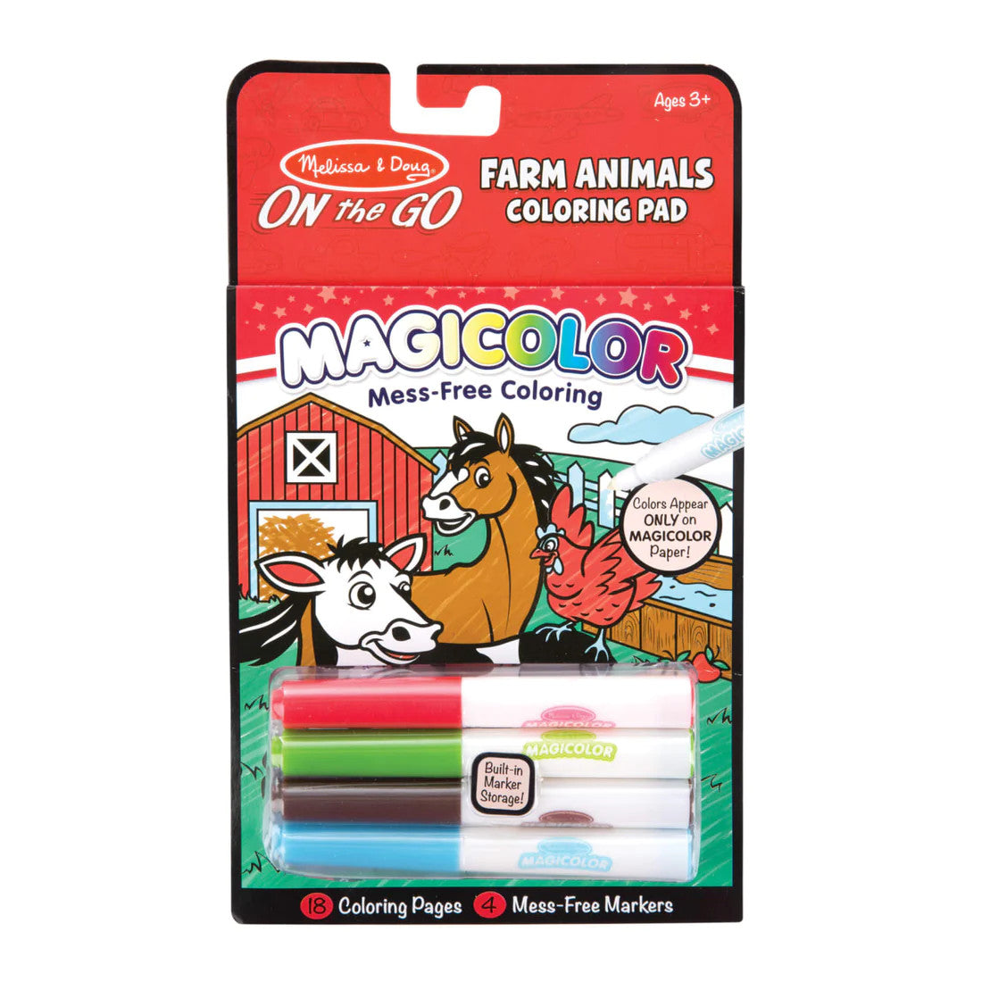 Farm Animals Magicolor Coloring Pad
