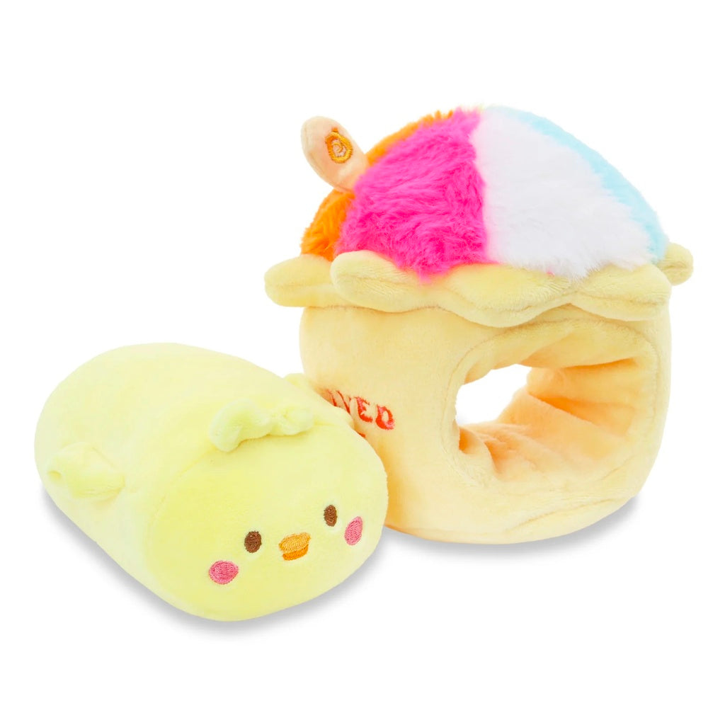 Aloha Shaved Ice Chickiroll Small Anirollz Plush Blanket