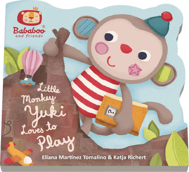  "Little Monkey Yuki Loves to Play" Board Book