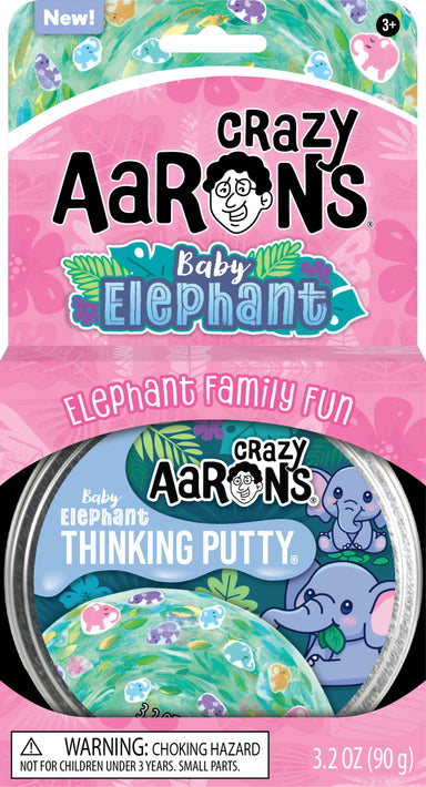 Baby Elephant Thinking Putty (4" Tin)