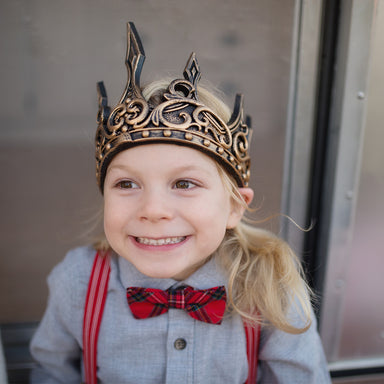 Medieval Crown, Gold/Black