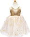 Golden Glam Party Dress (Size 5-6)