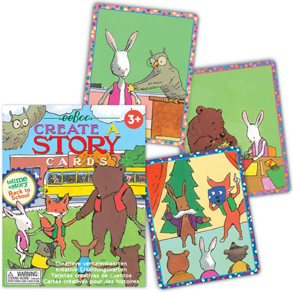 Back to School Tell Me a Story Cards