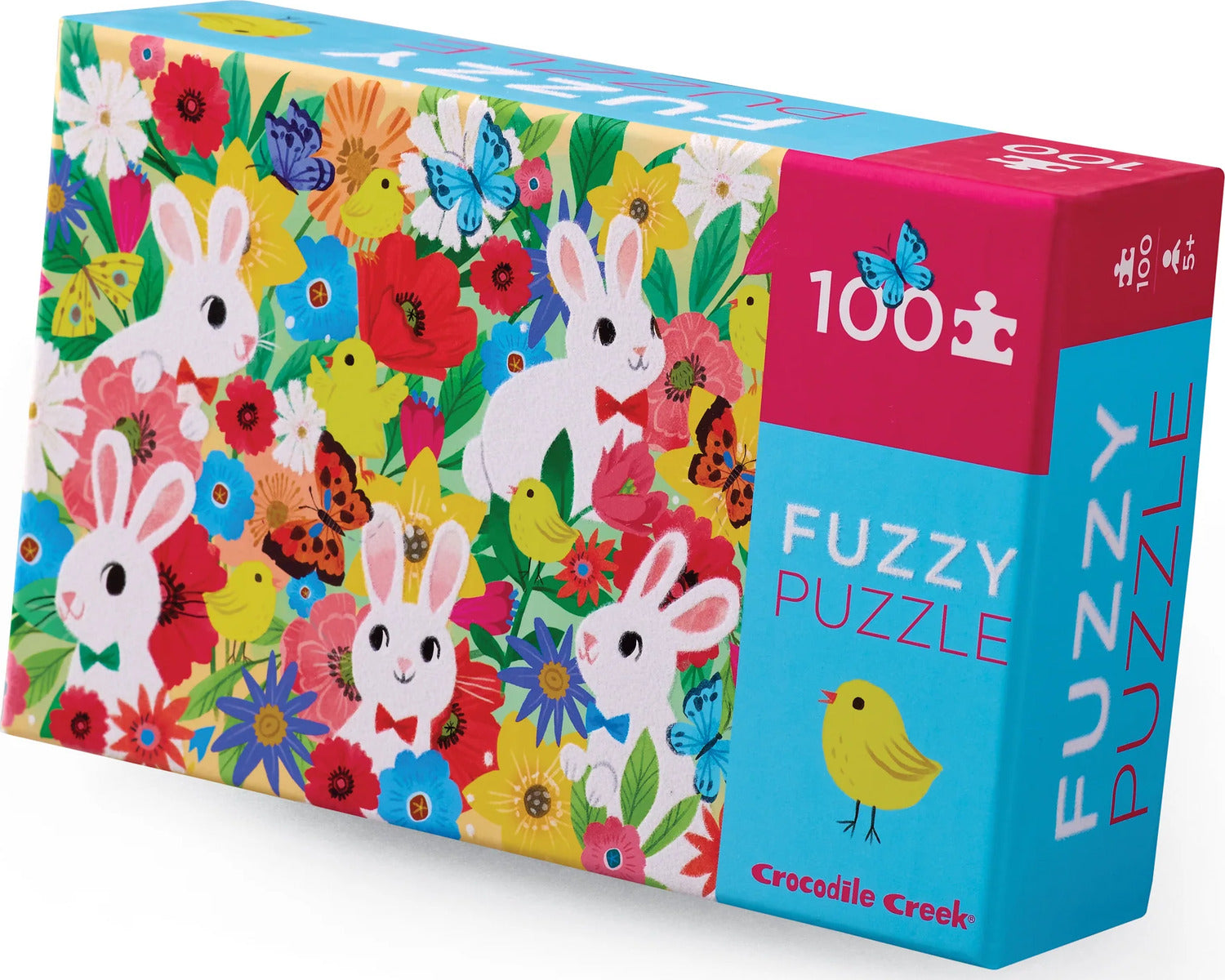 100-Piece Fuzzy Puzzle - Bunny