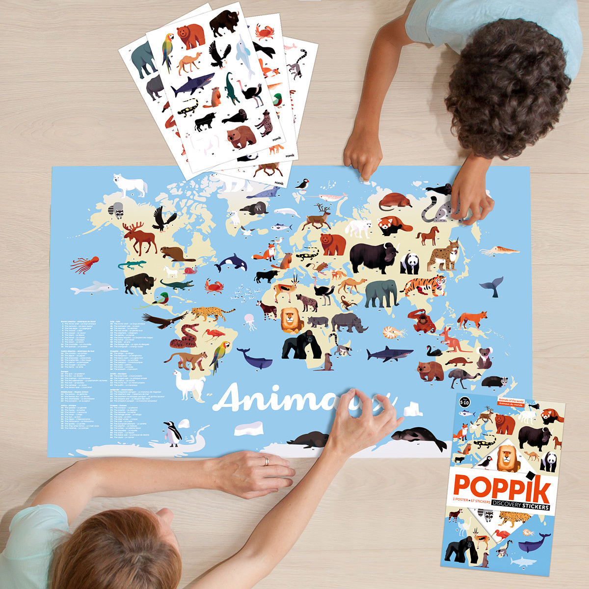 Discovery Poster - Animals Of The World