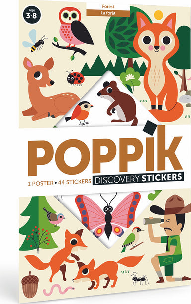 Forest Discovery Sticker Posters