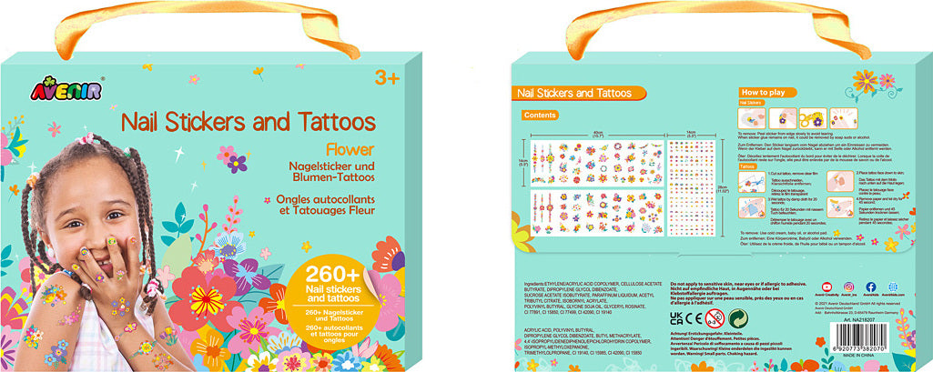 Nail Stickers & Tattoos - Flower