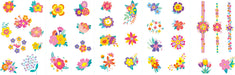 Nail Stickers & Tattoos - Flower