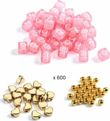Alphabet Beads - Gold