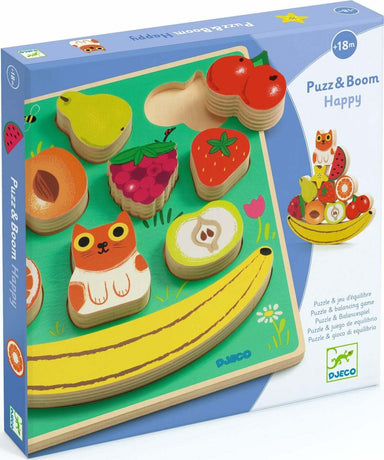 Puzz and Boom Happy Wooden Puzzle