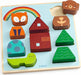 Puzz and Match Rainbow Wooden Puzzle
