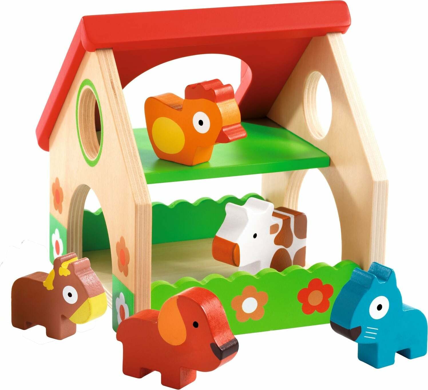 Minifarm Wooden Farm Set