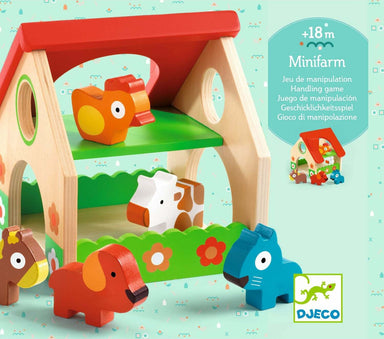Minifarm Wooden Farm Set