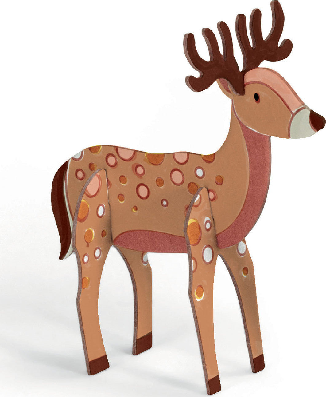 DIY Color Assemble Play Craft Kit: Wood