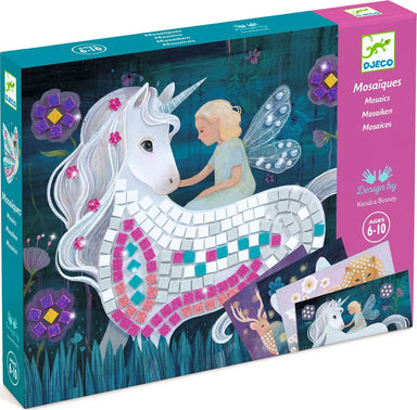 Enchanted World Sticker and Jewel Mosaic Craft Kit