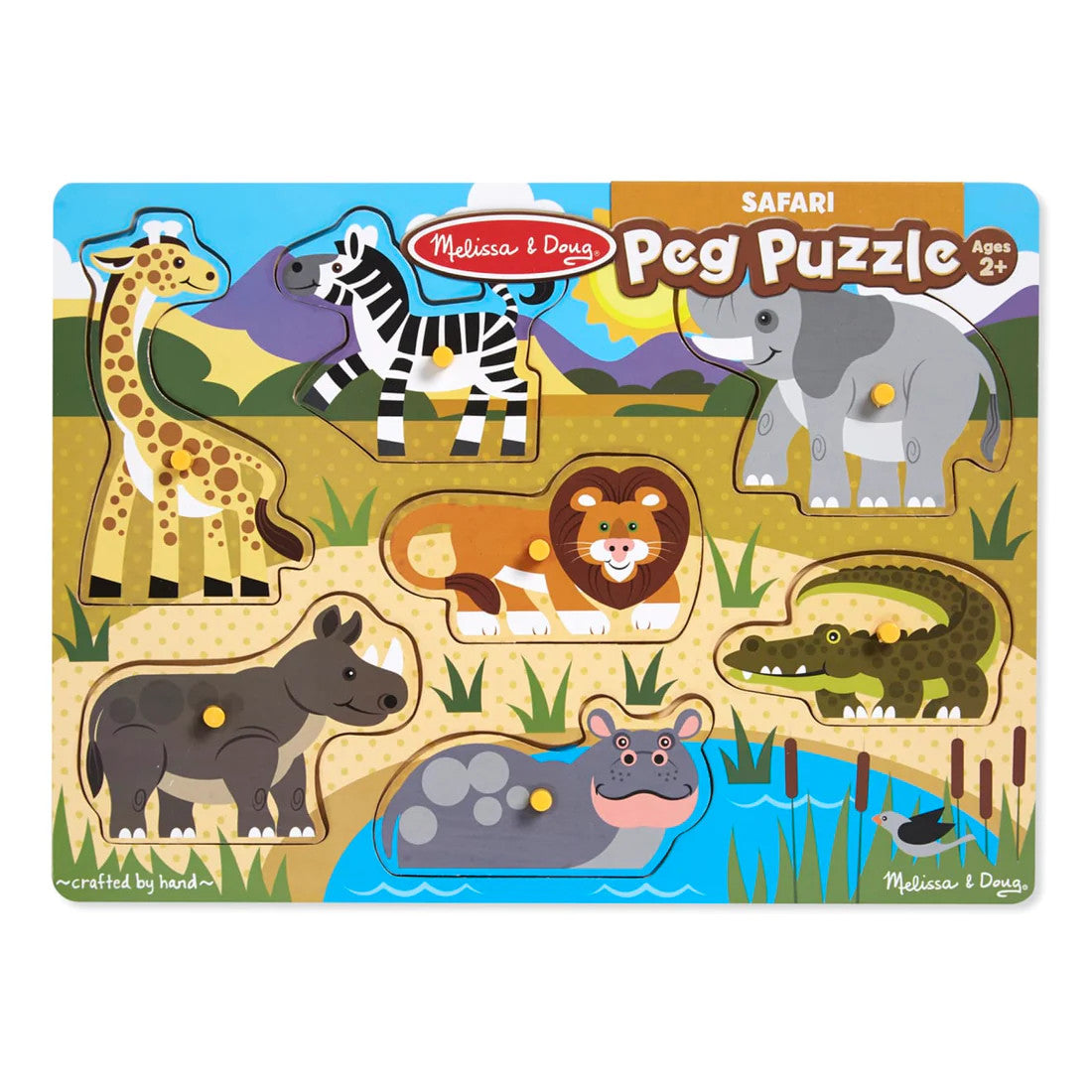 Safari Peg Puzzle