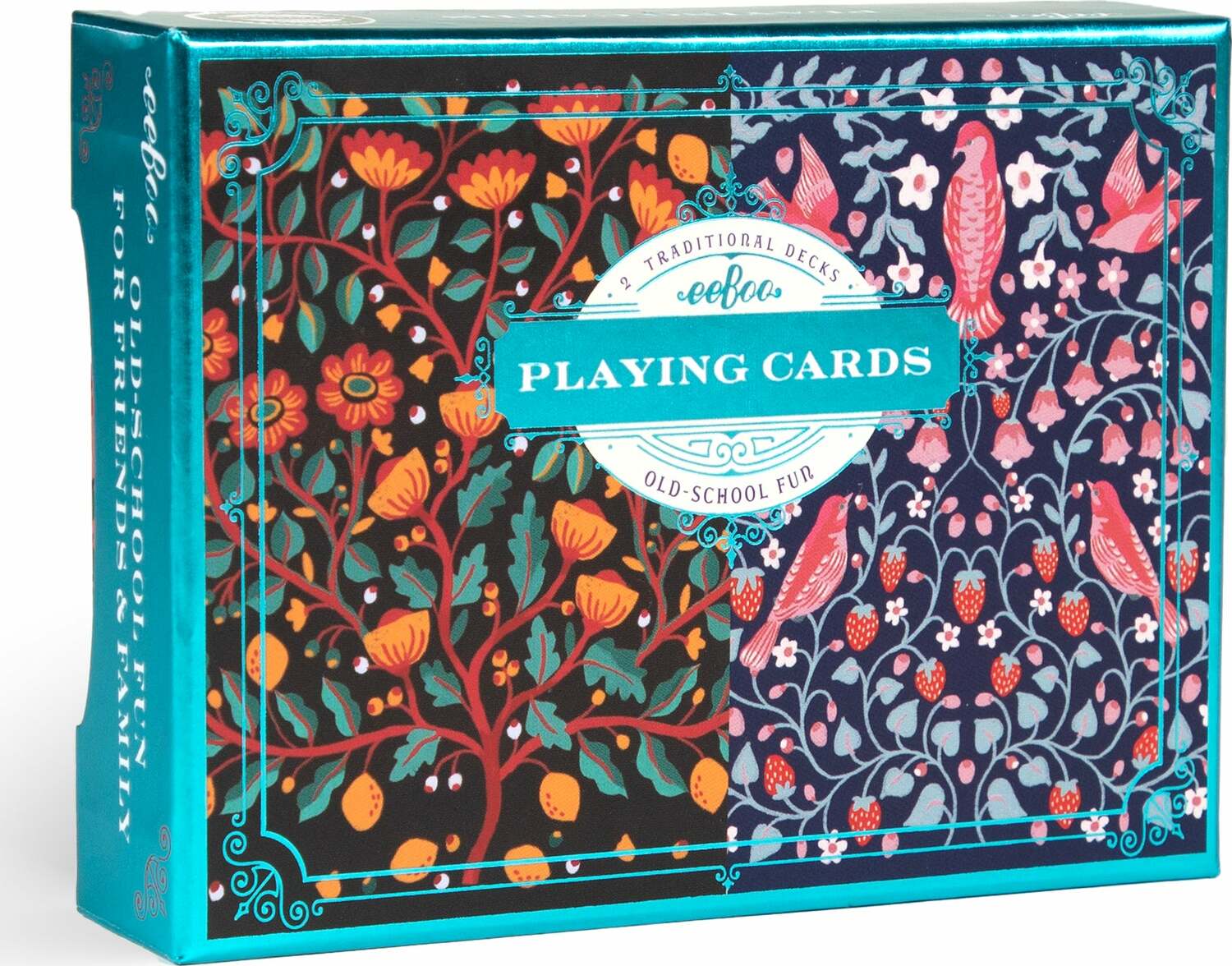Birds & Flowers Playing Cards