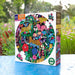 Jaguars and Butterflies 500 Piece Round Puzzle