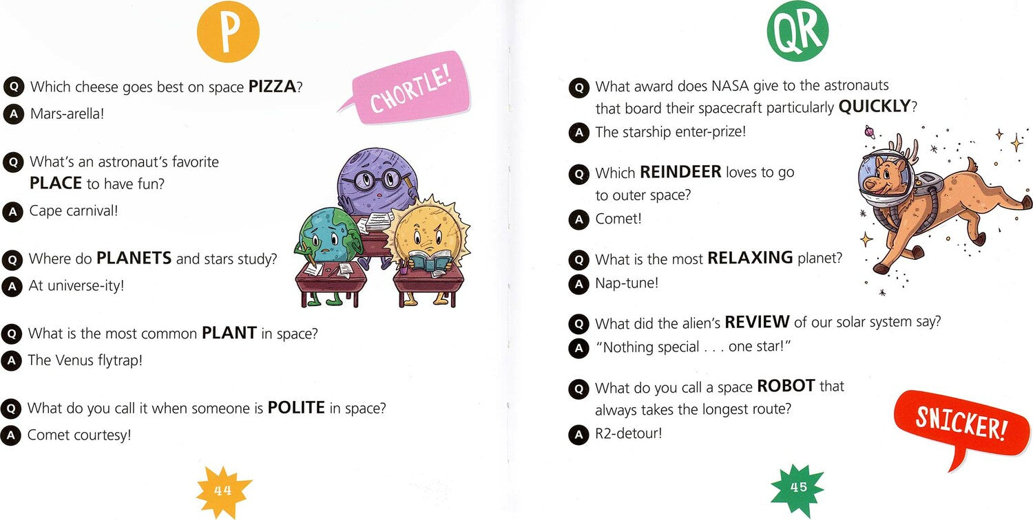 The A to Z Space Joke Book