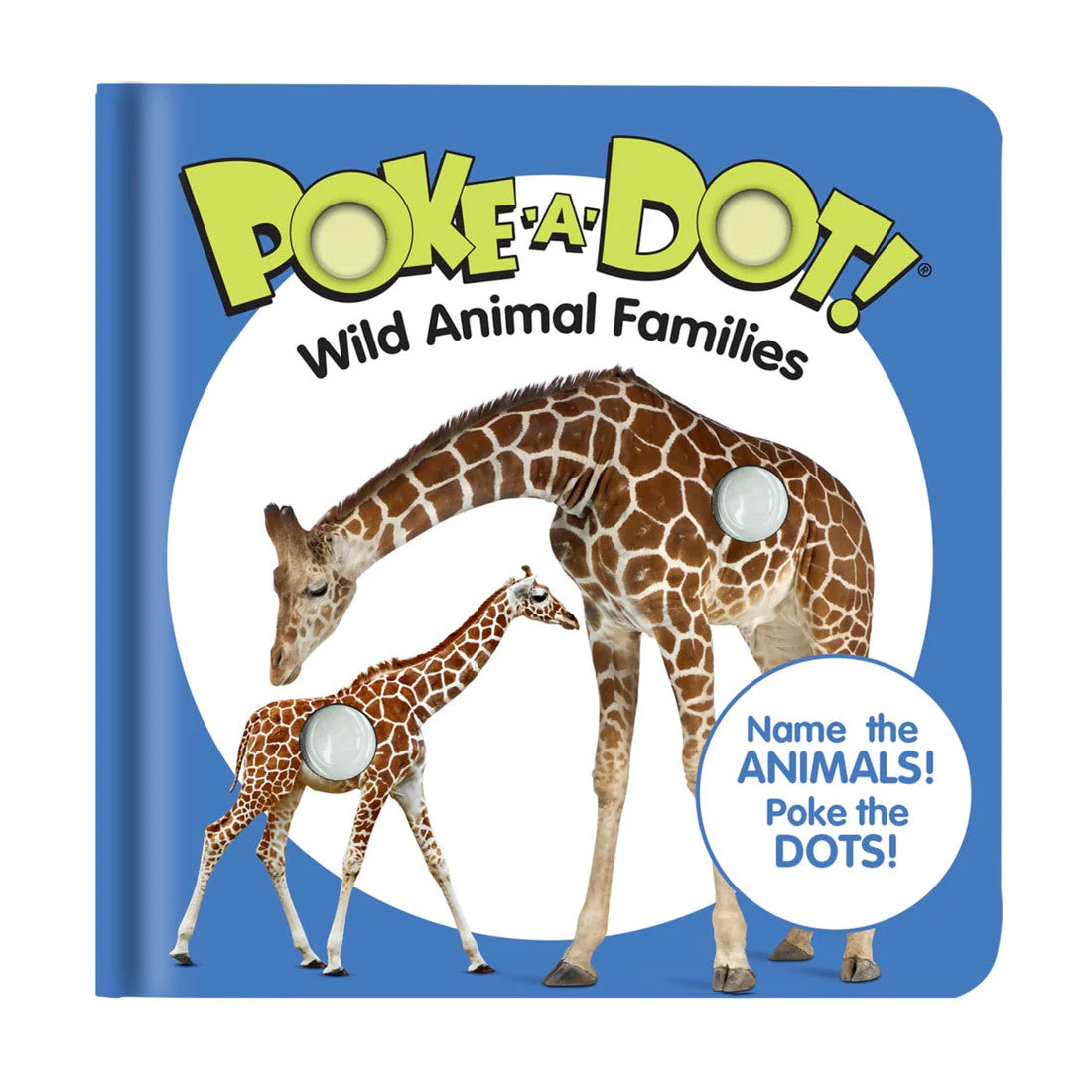 Wild Animal Families Poke-A-Dot Book