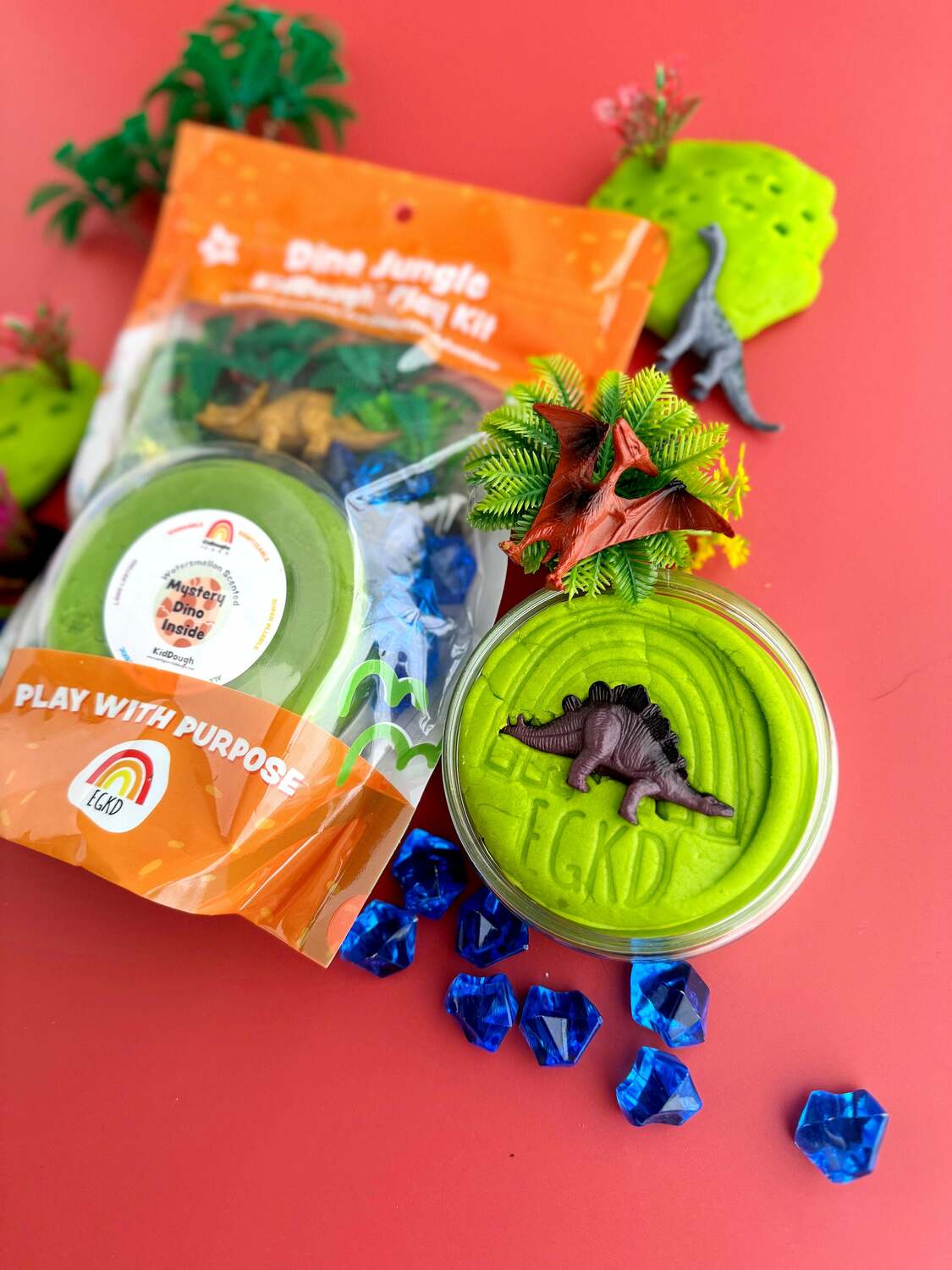 Dino Jungle (Watersmellon) KidDough Play Kit