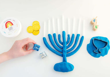 Hanukkah Sensory Play Dough Play Kit
