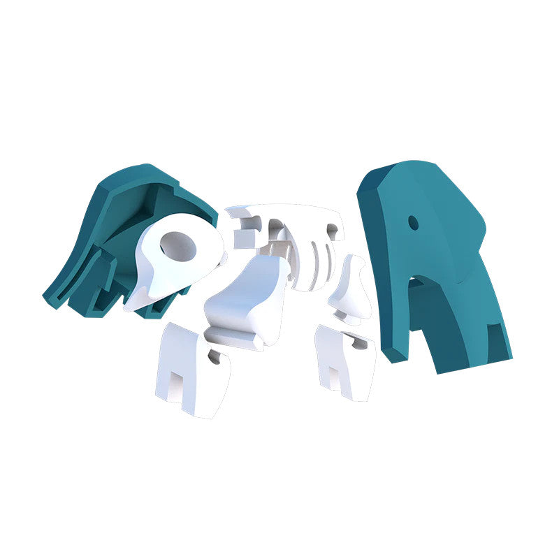 Elephant Magnetic Half Animal-SALE