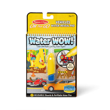 Vehicles Water Wow! Book