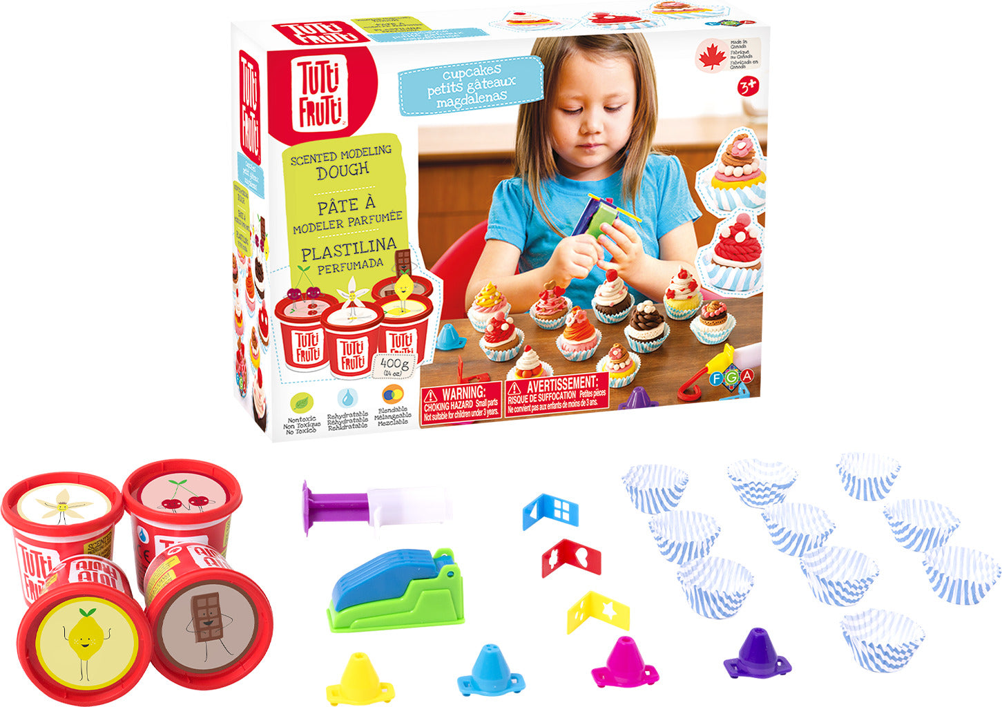 Tutti Frutti Cupcakes Kit