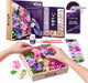 OKTO Sensory Art 3D Woodcraft "Inspiration" – Flowers Craft Kit