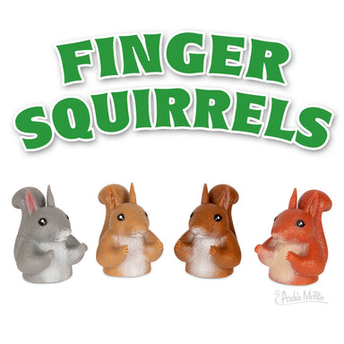 Squirrel Finger Puppets