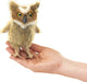 Mini Owl, Great Horned Finger Puppet