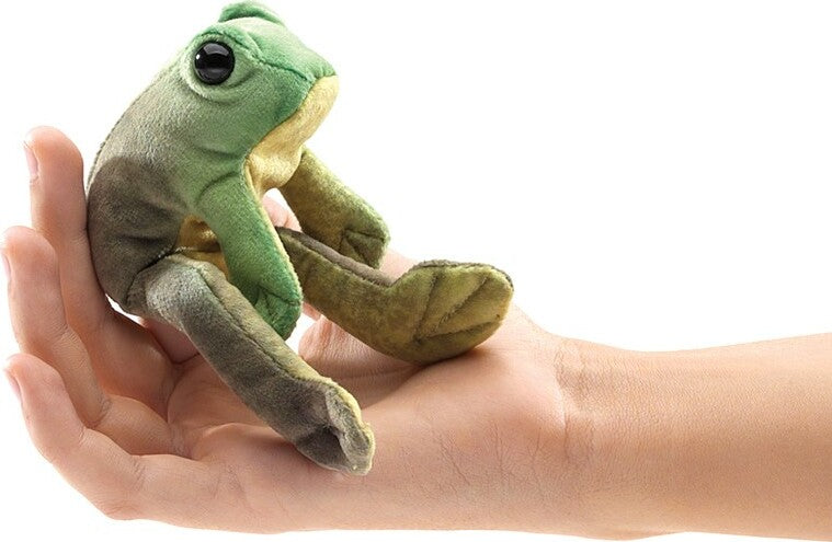 Mini Frog, Sitting Finger Puppet