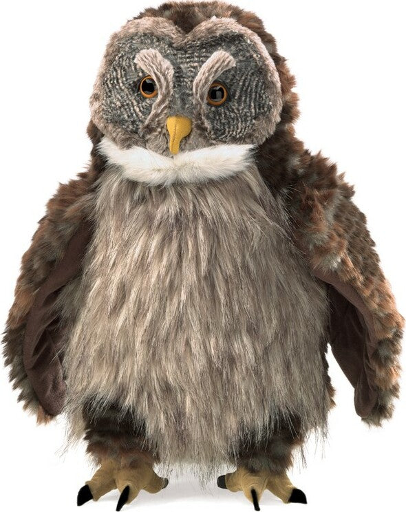 Hooting Owl Hand Puppet