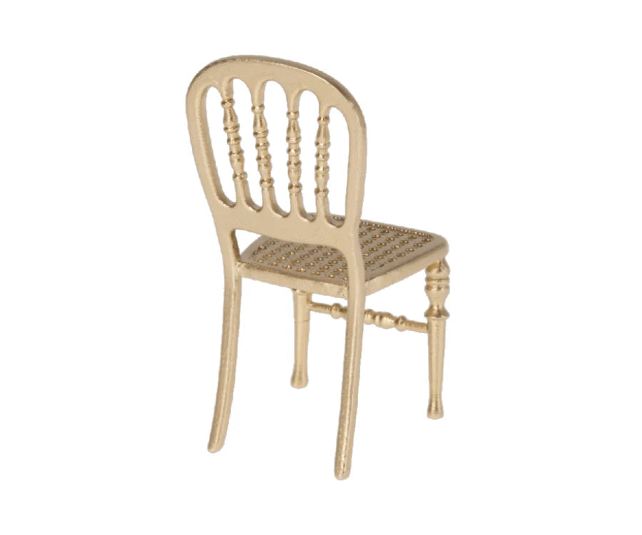 Maileg Gold Chair for Mouse