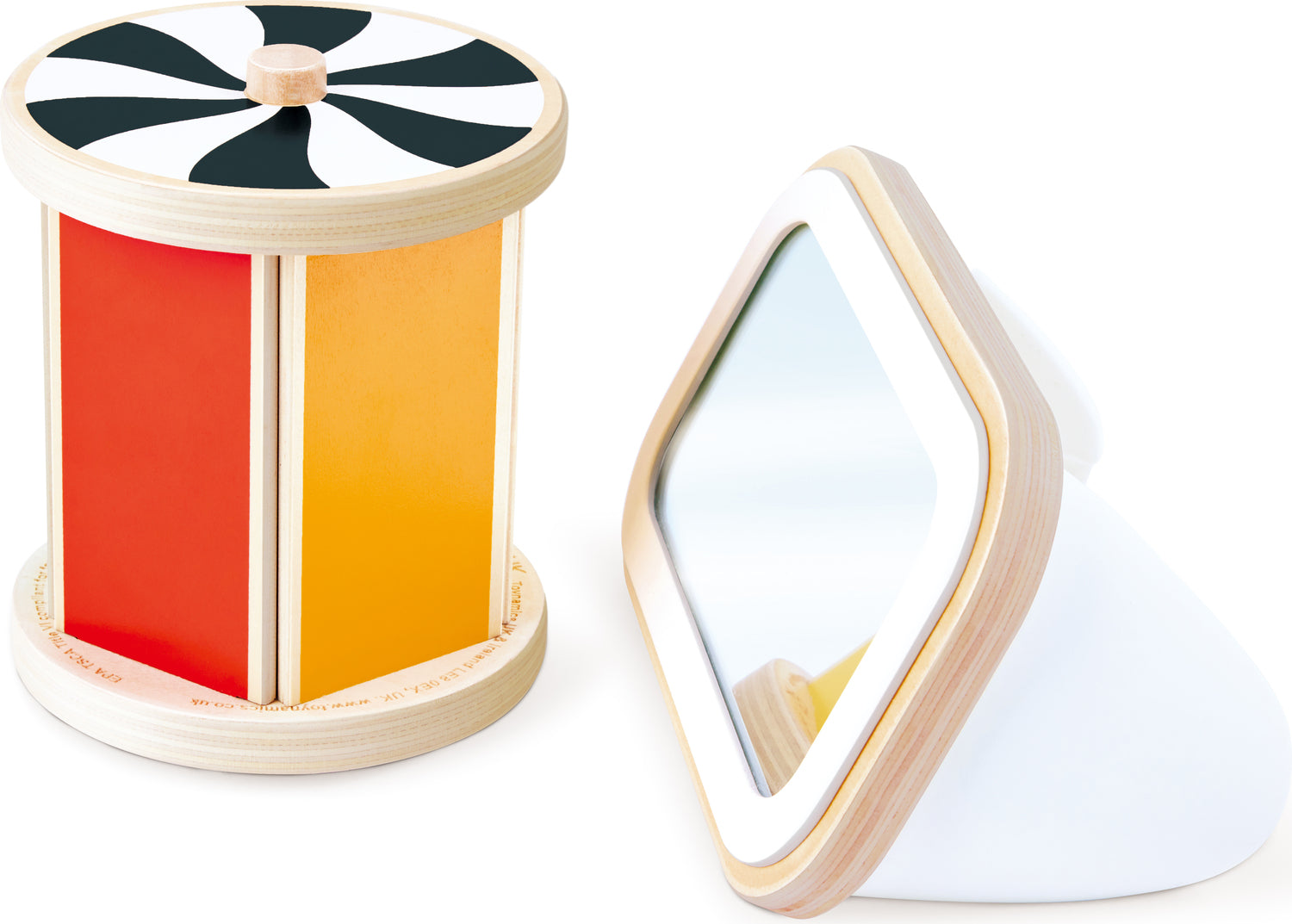 Spinning Drum with Mirror