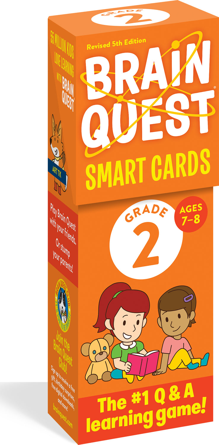 Brain Quest 2nd Grade Smart Cards 