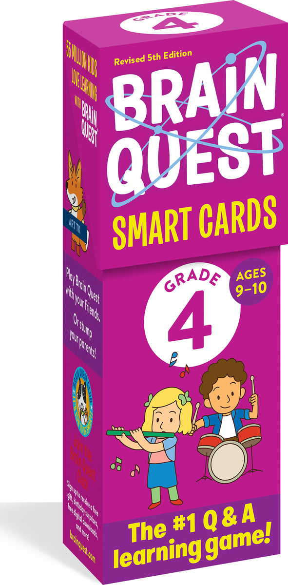 Brain Quest 4th Grade Smart Cards — Piccolo Mondo Toys