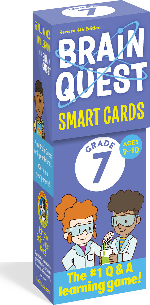 Brain Quest セット➕Action Words cards（新品） Brain Quest 7th Grade Smart Cards — Piccolo Mondo Toys