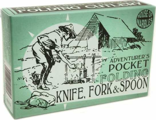 Junior Adventurer's Pocket Knife Fork and Spoon Set