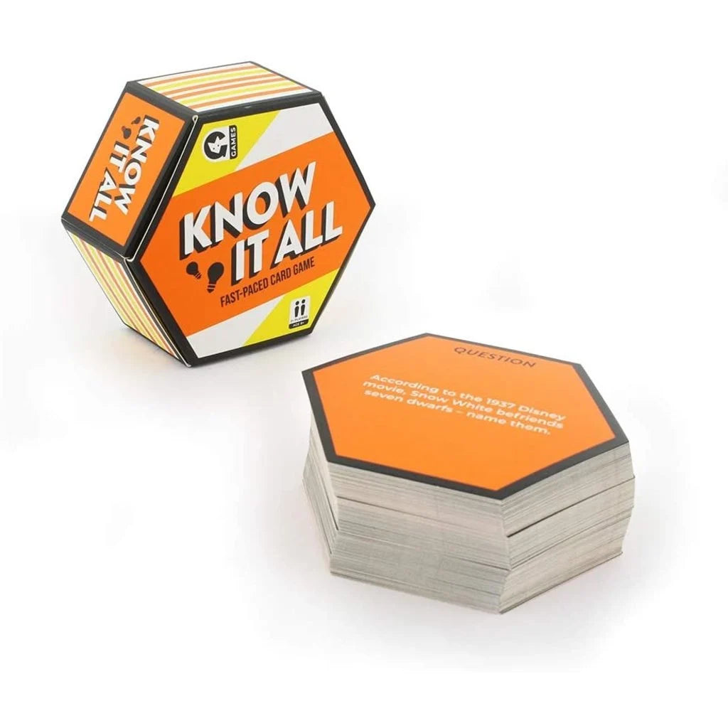 Know It All Card Game