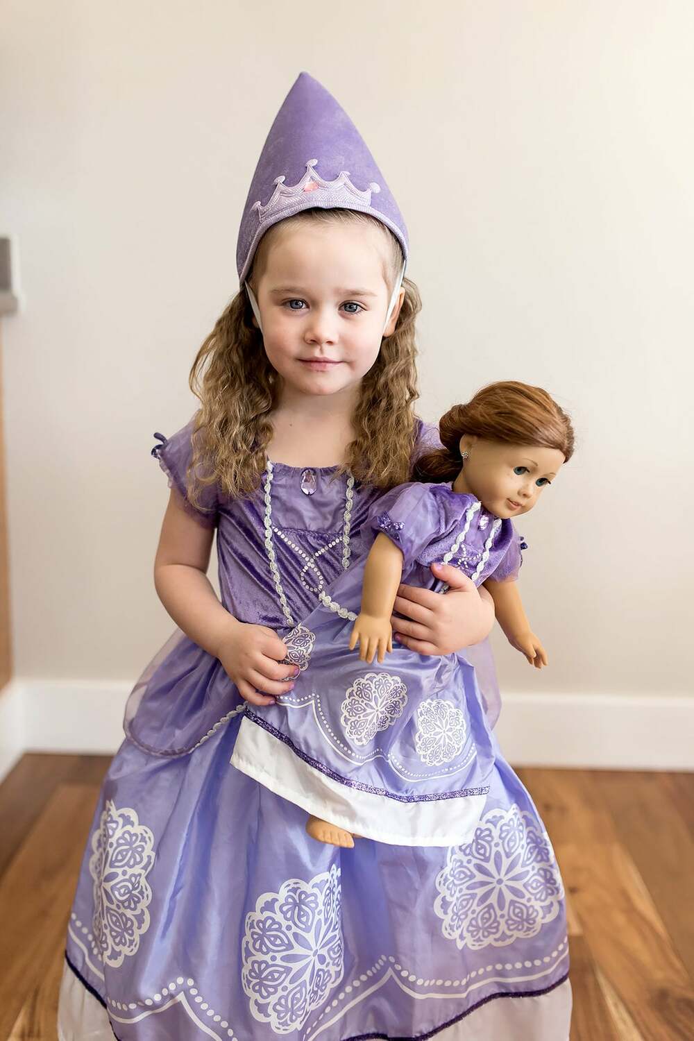 Purple Amulet Princess - 5-7 Years (L)