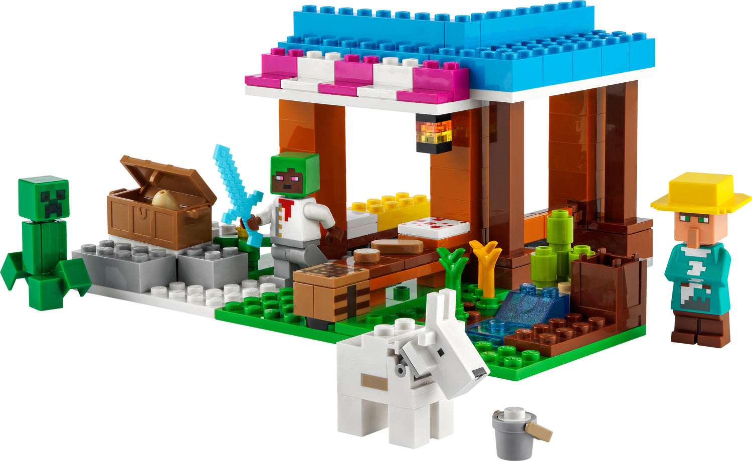 LEGO® Minecraft The Bakery Set with Figures