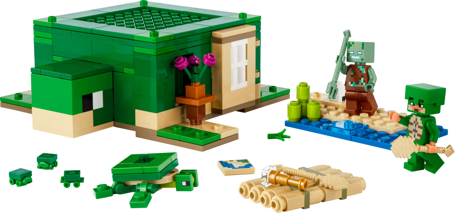 LEGO Minecraft: The Turtle Beach House