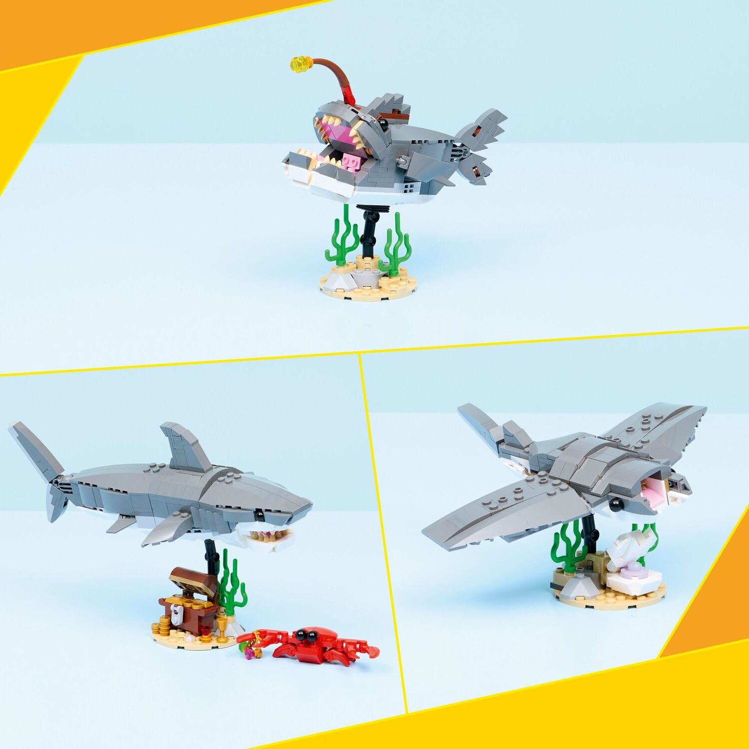 LEGO Creator: Fierce Shark with a Treasure Chest