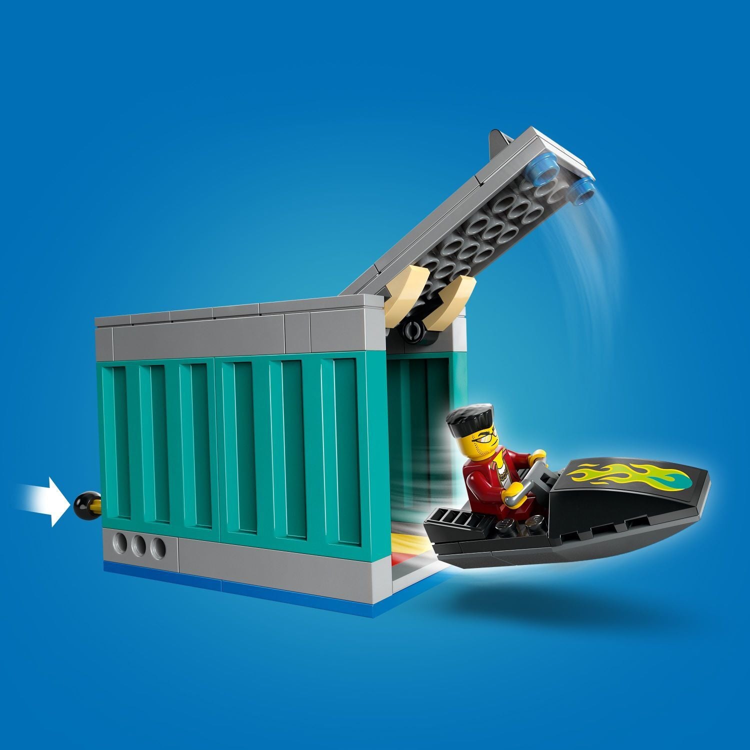 LEGO City Police: Police Speedboat and Crooks' Hideout