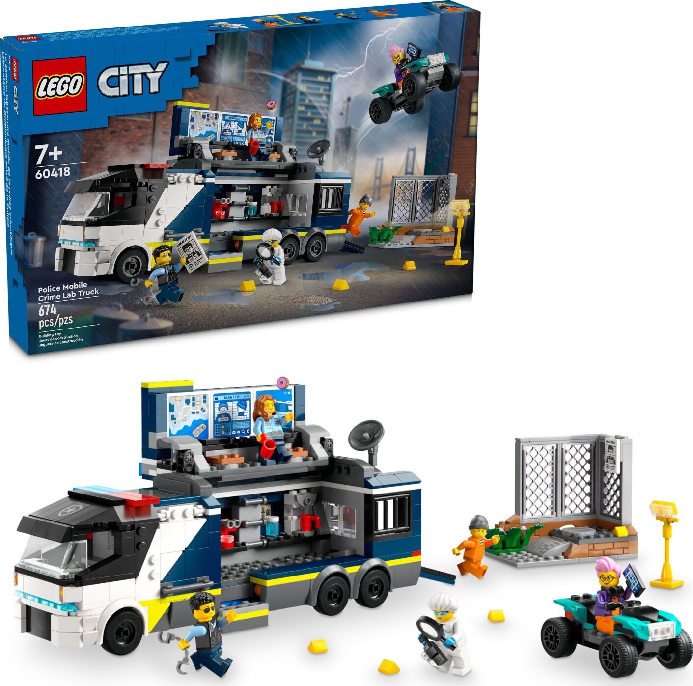 LEGO City Police: Police Mobile Crime Lab Truck